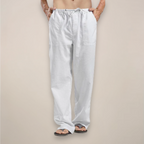 Pantalon décontracté pour homme avec cordon de serrage, style casual