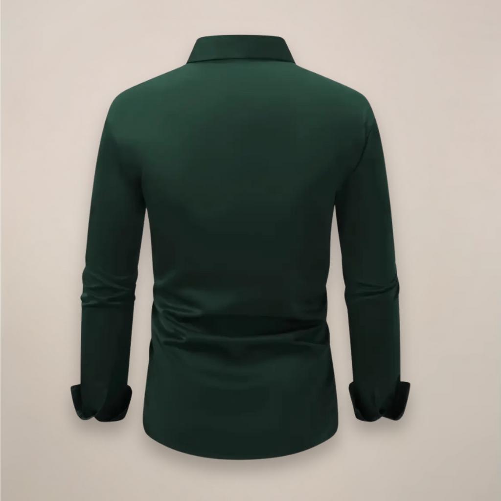 Men's long-sleeved dress shirt