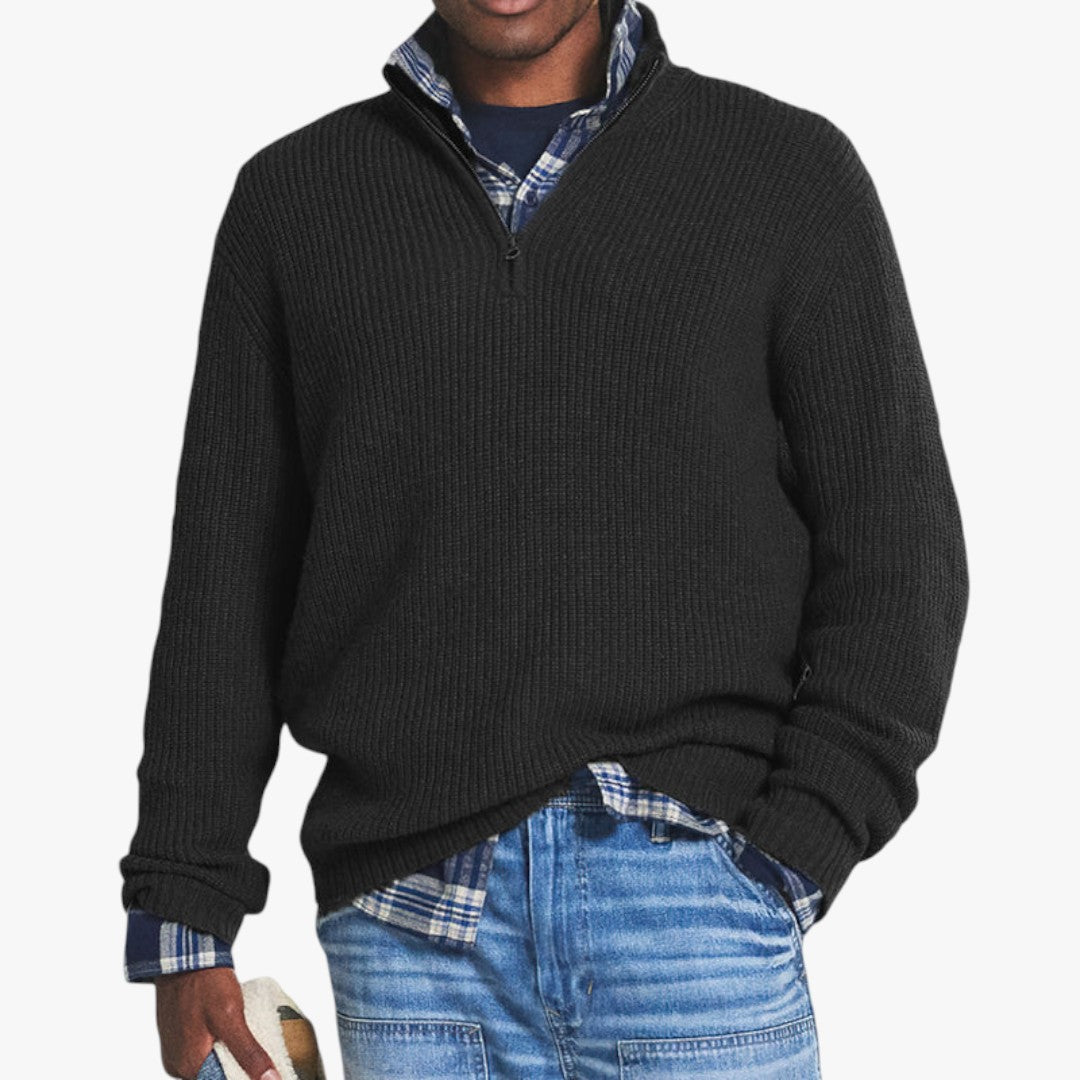 Maddox | Pull en cachemire style business décontracté pour hommes