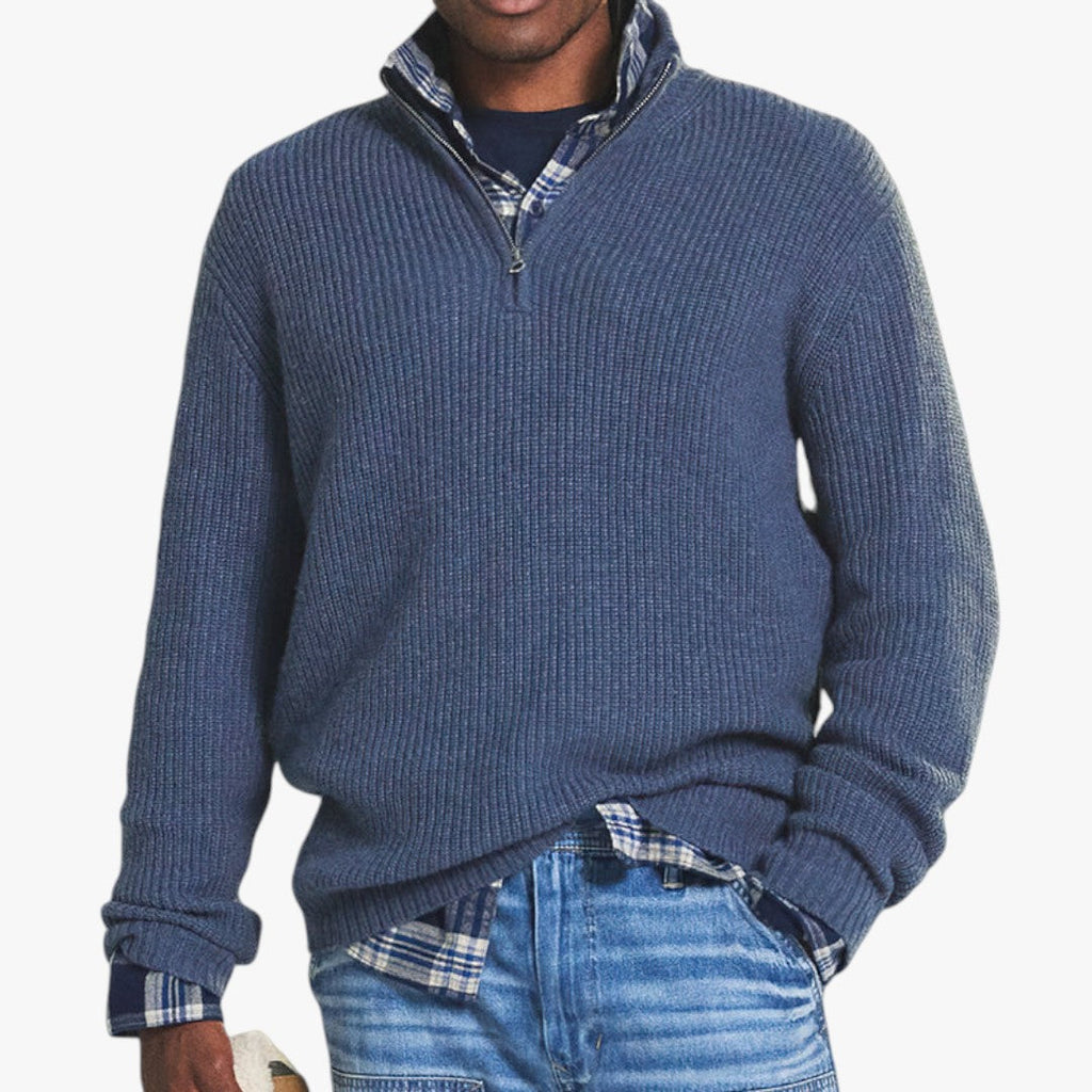 Maddox | Pull en cachemire style business décontracté pour hommes