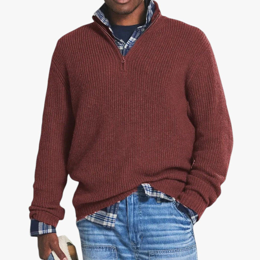 Maddox | Pull en cachemire style business décontracté pour hommes