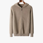 Justin | Men's Casual Cashmere Zip-Up Hoodie