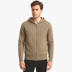 Justin | Men's Casual Cashmere Zip-Up Hoodie