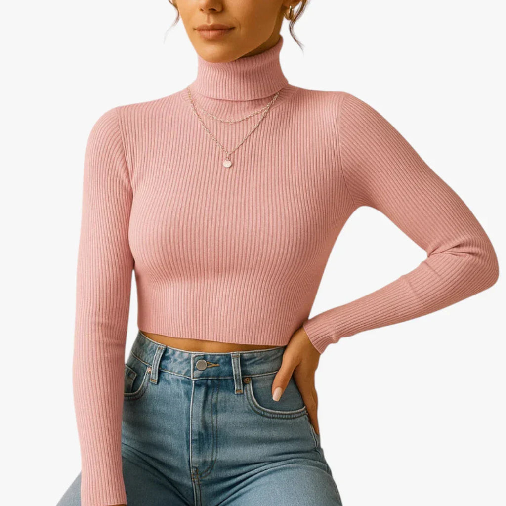 Brooklyn | Pull tricoté à col roulé pour femmes