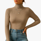 Brooklyn | Pull tricoté à col roulé pour femmes