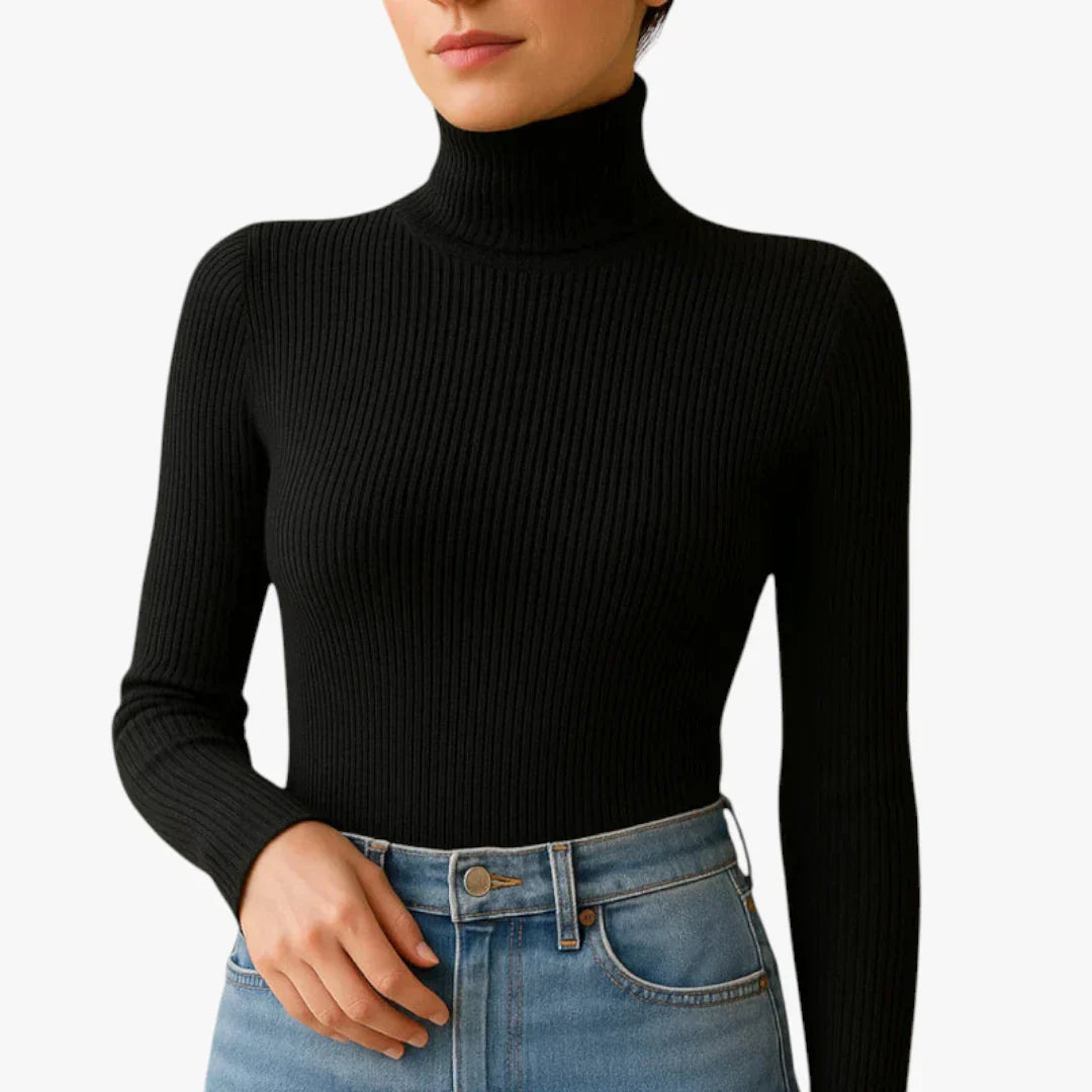 Brooklyn | Pull tricoté à col roulé pour femmes