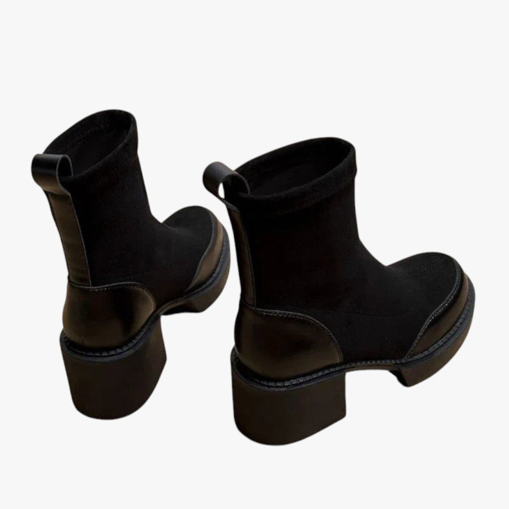 Daniela | Bottes en daim à talons hauts pour femmes