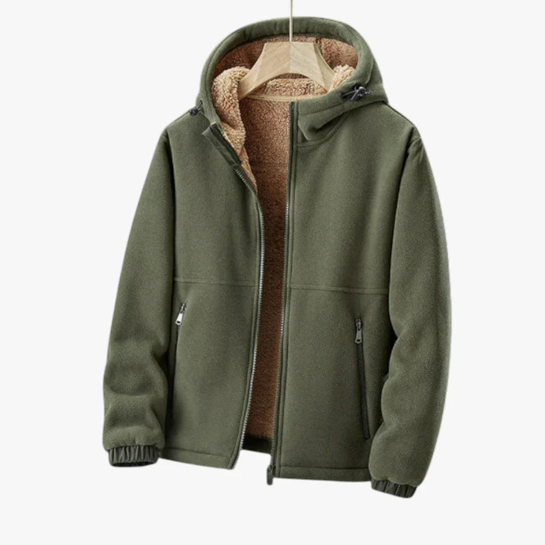 Kai | Veste à capuche doublée pour hommes