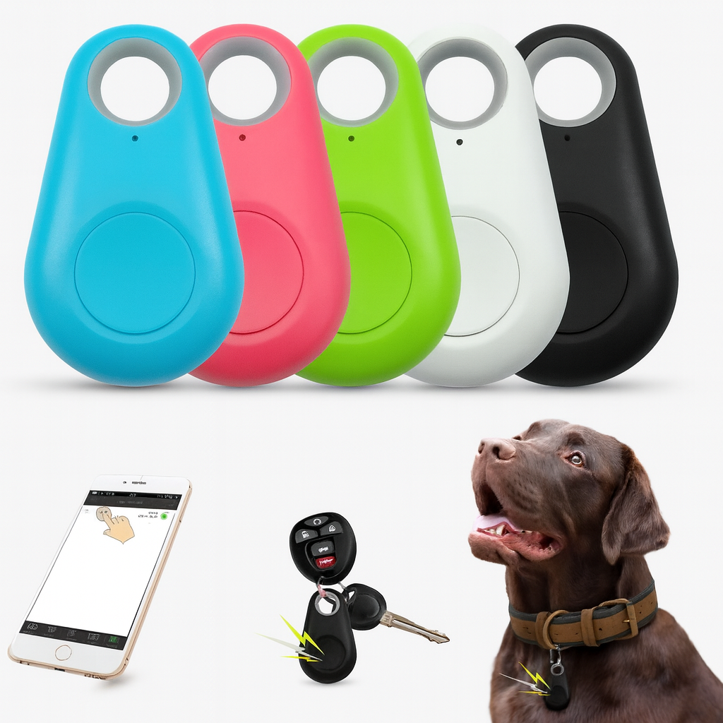 Mini GPS Tracker for Dogs - Waterproof Real-Time Tracking with Long Battery Life