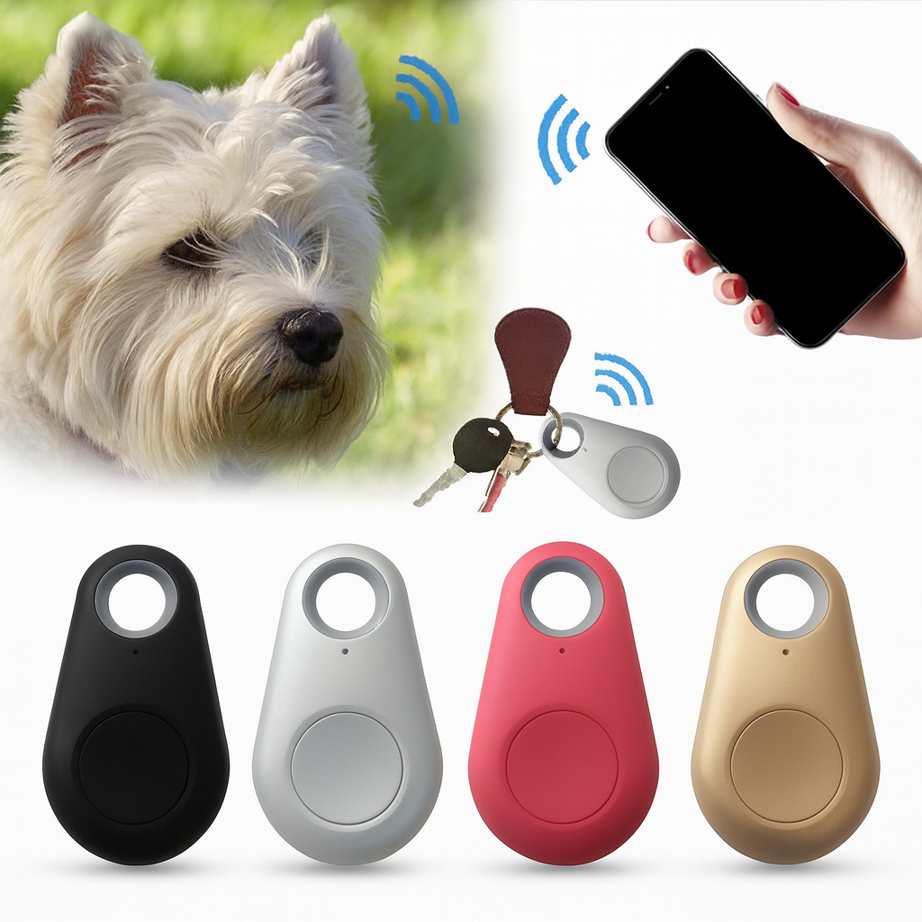 Mini GPS Tracker for Dogs - Waterproof Real-Time Tracking with Long Battery Life