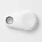 White Mini GPS tracker for dogs