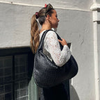 Sac hobo structuré pour femme avec bandoulière réglable