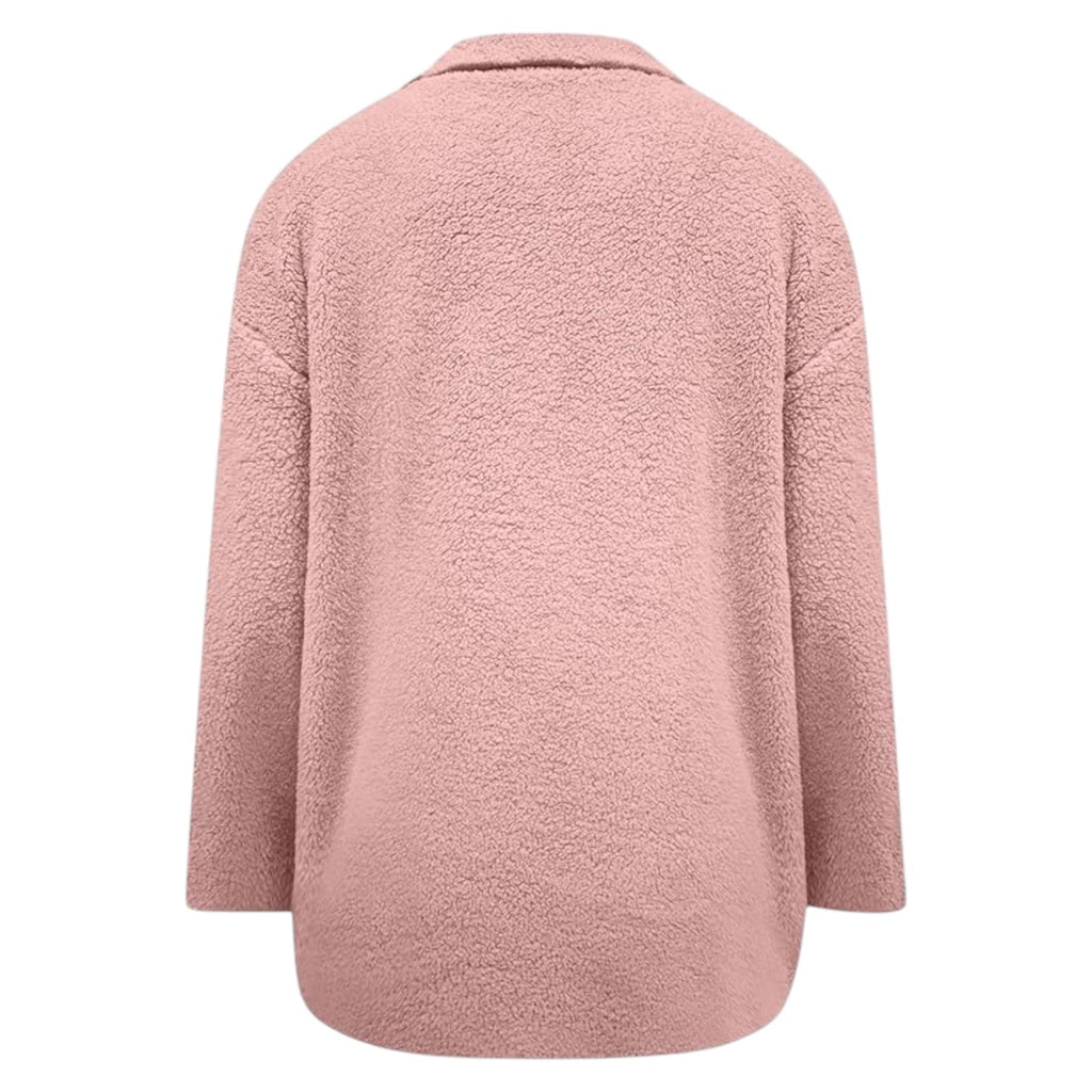 Manteau d'hiver chaud pour femmes avec patte de boutonnage et doublure douillette