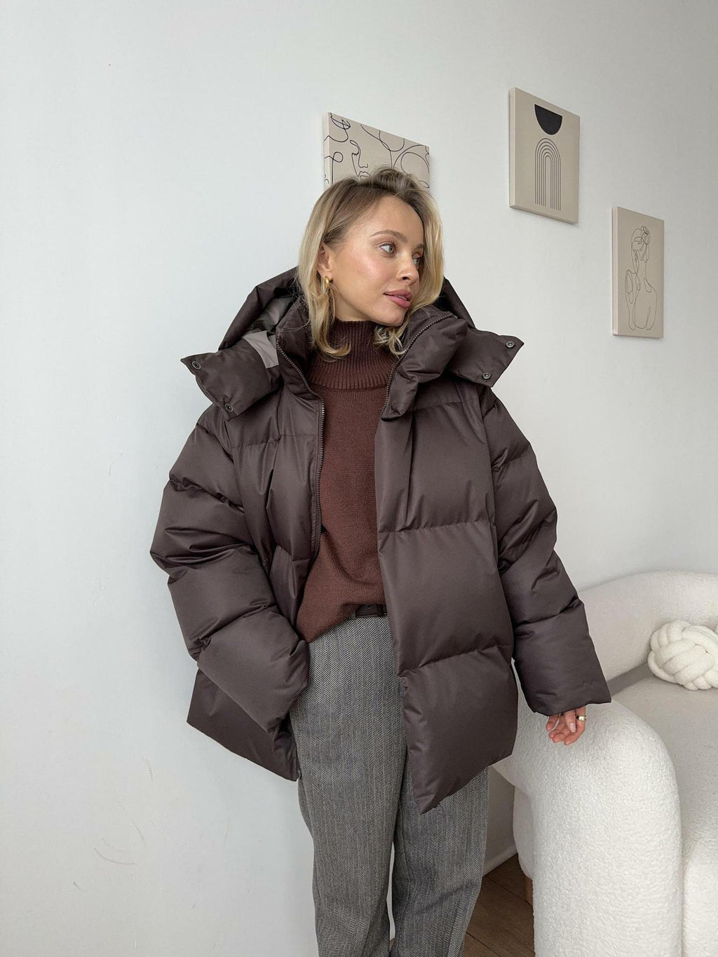 Doudoune thermique moderne pour femme – Doudoune légère Maxime