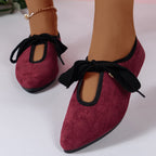 Chaussures plates décontractées Nœud - Chic&Shines