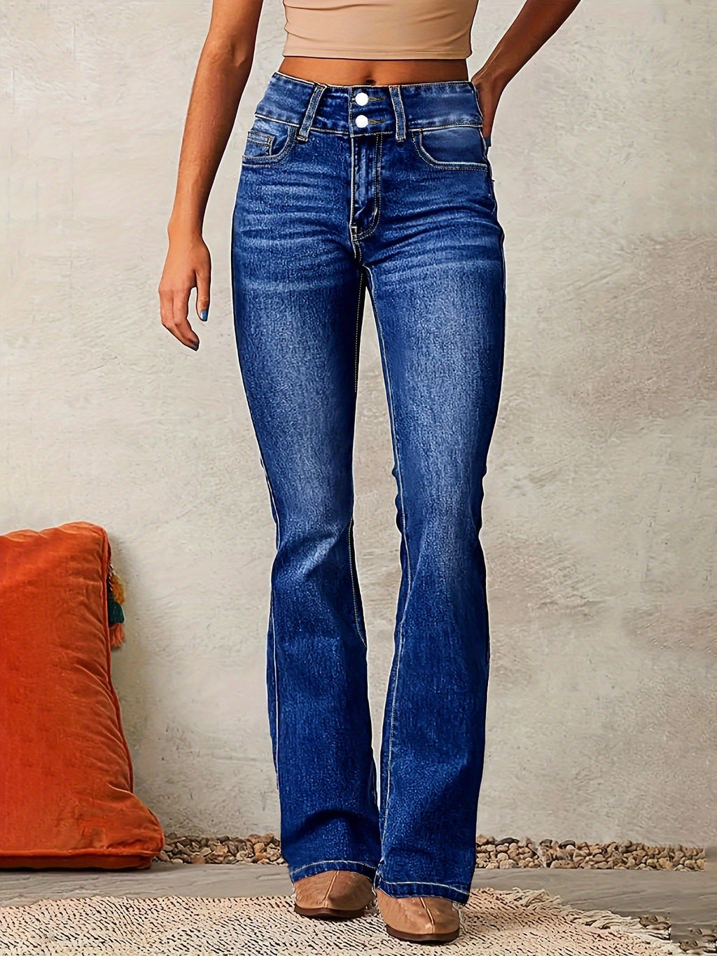 Jean slim stretch délavé - Chic&Shines