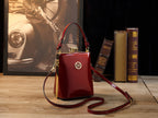 Sac à bandoulière en cuir verni brillant léger et luxueux - Chic&Shines