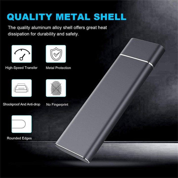 VoltDrive | Ultra-Fast Portable External SSD Hard Drive - Rapid Data Storage