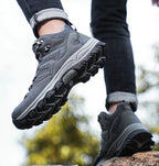 Chaussures de randonnée femme en cuir imperméable