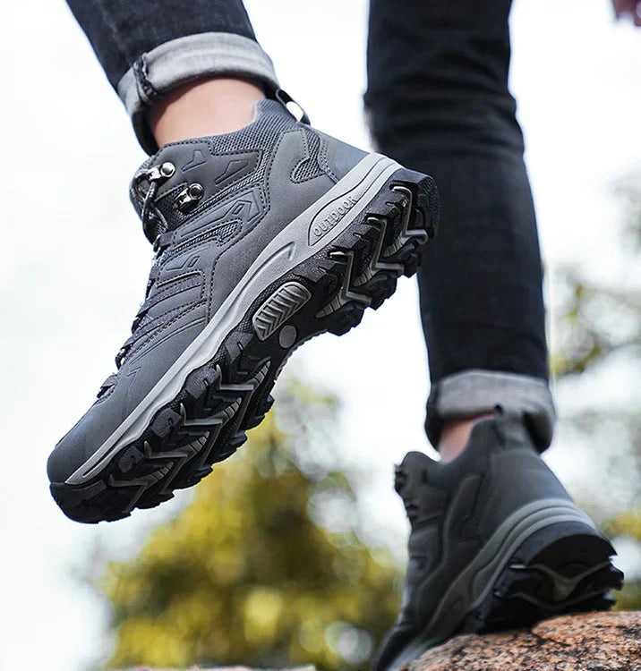 Chaussures de randonnée femme en cuir imperméable