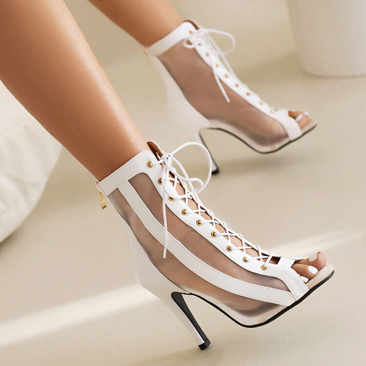Talons hauts sexy à lacets - Chic&Shines