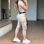 Combinaison pantalon fermeture éclaire