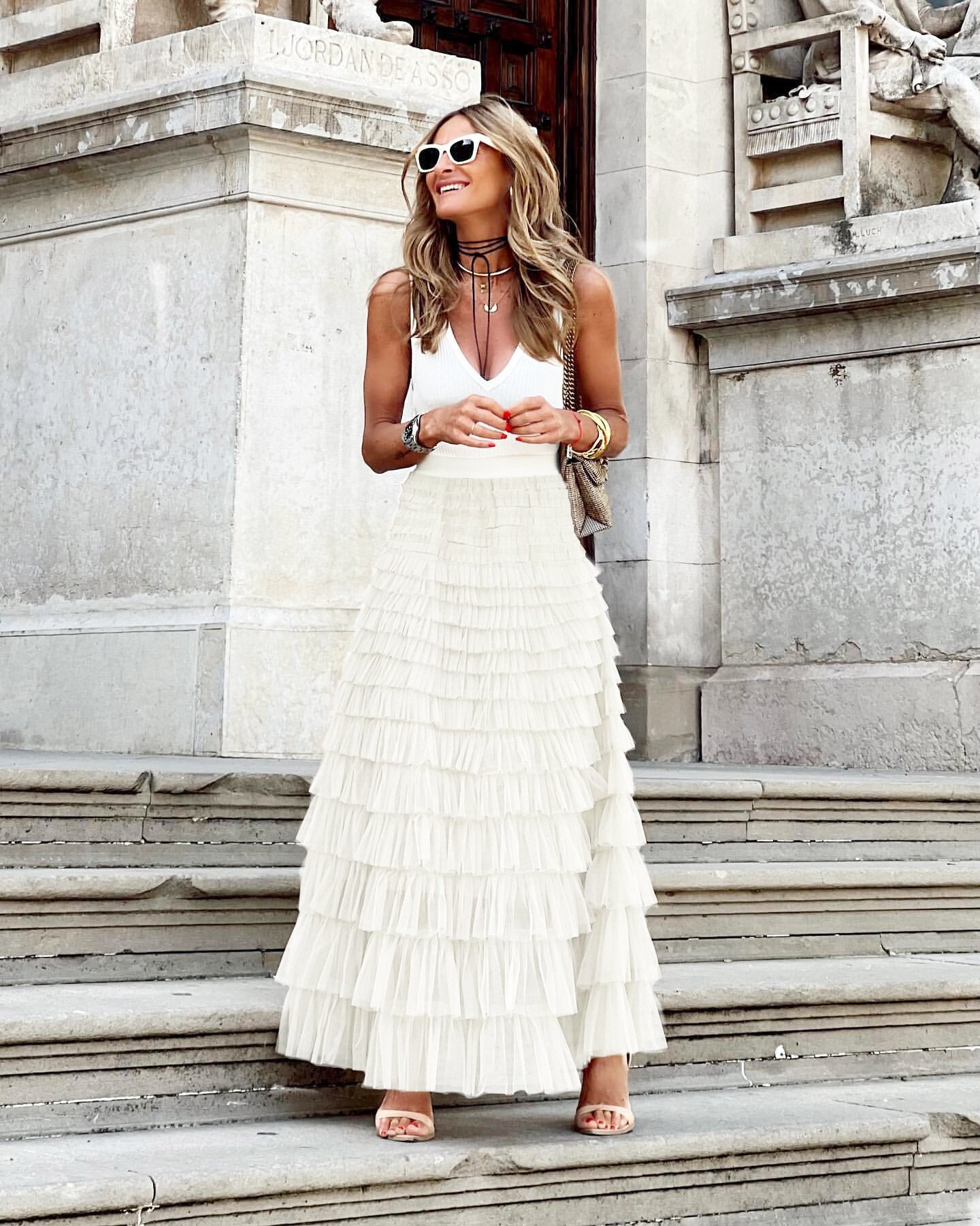 Tulia | Autumnal Tulle Skirt