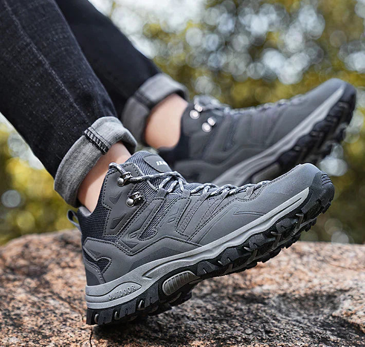 Chaussures de randonnée femme en cuir imperméable