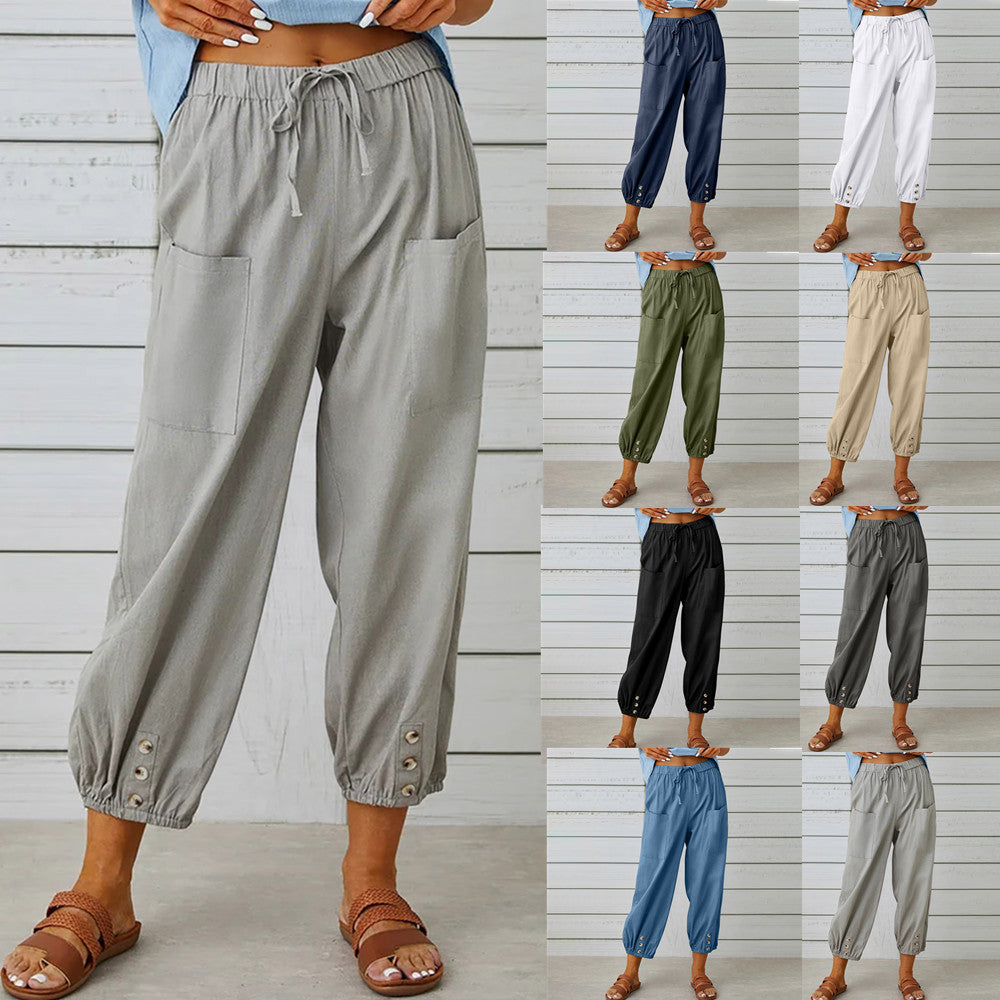 Women's wide-leg trousers