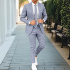 Costume en lin pour homme