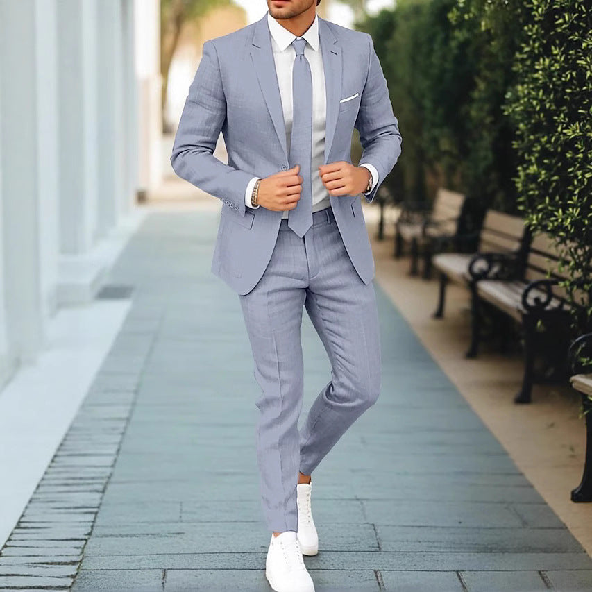Costume en lin pour homme