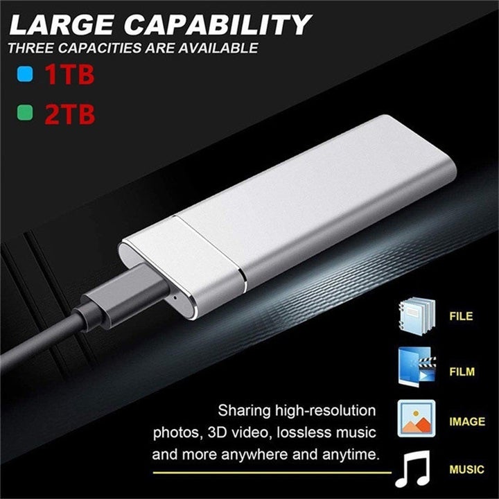 VoltDrive | Ultra-Fast Portable External SSD Hard Drive - Rapid Data Storage