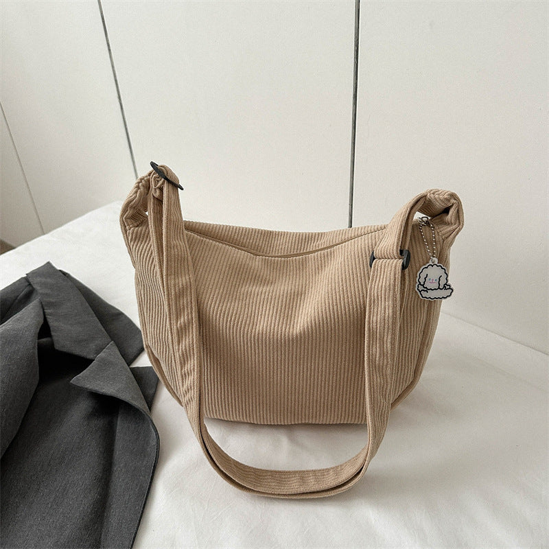 Sara - Sac messager artistique à une épaule pour l'automne