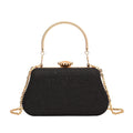 Sac à bandoulière strass avec chaîne - Chic&Shines