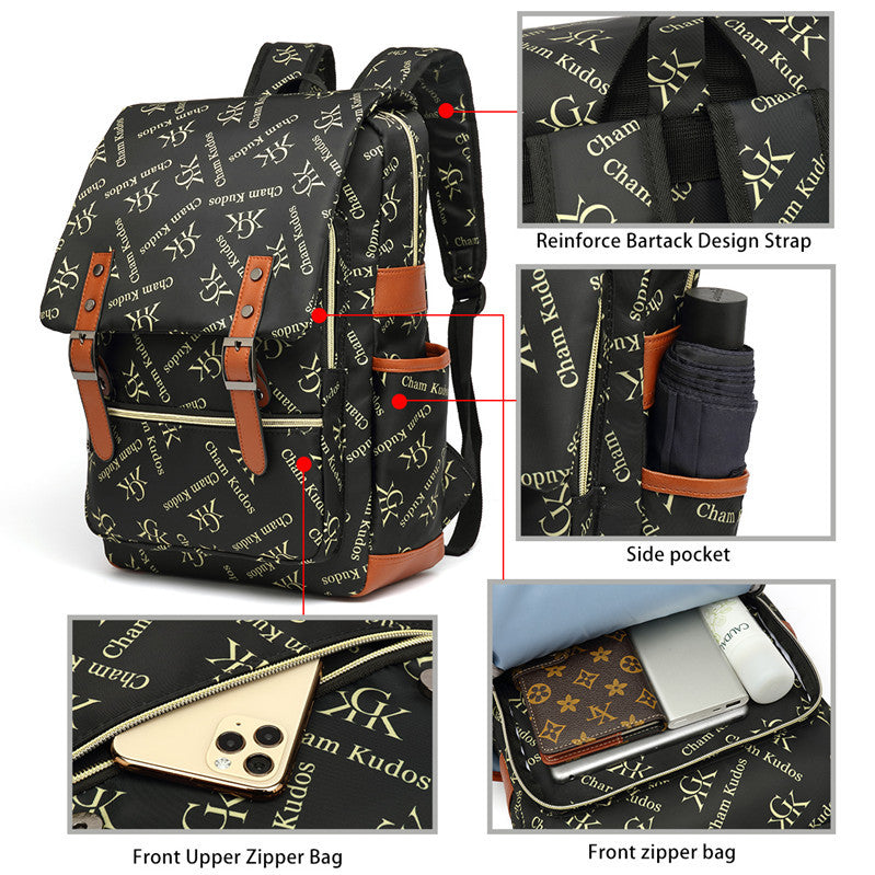 Trendycharm Sac à dos personnalisé - usage quotidien - détail de voyage