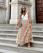 Tulia | Autumnal Tulle Skirt