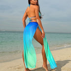 Maillot de bain trois pièces licou