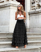 Tulia | Autumnal Tulle Skirt