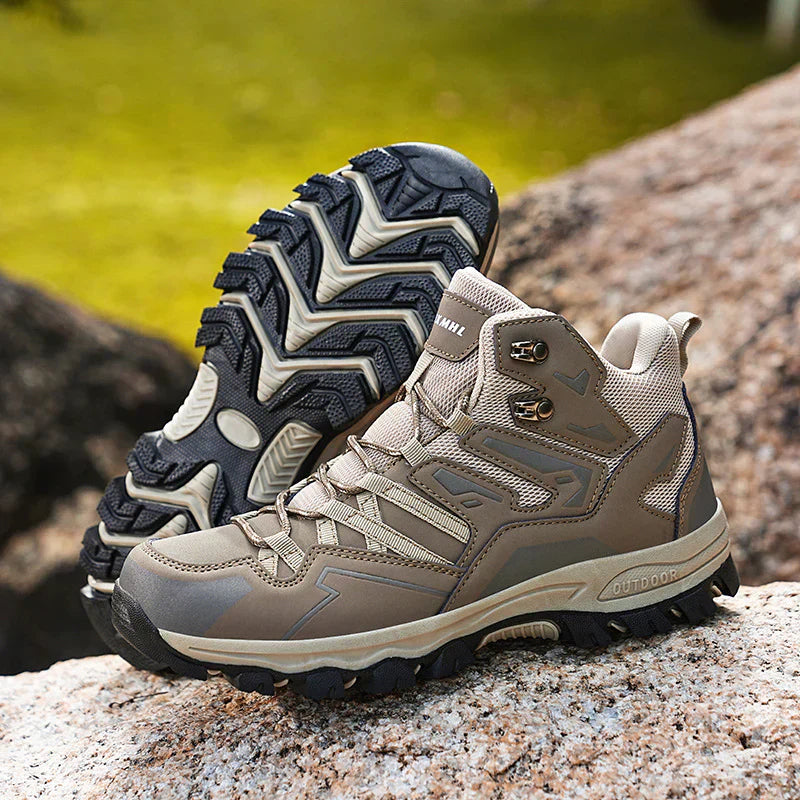Chaussures de randonnée femme en cuir imperméable
