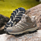 Chaussures de randonnée femme en cuir imperméable