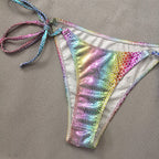 Maillot de bain 2 pièce bikini imprimé