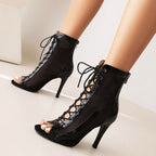 Talons hauts sexy à lacets - Chic&Shines