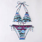 Maillot de bain bikini imprimé