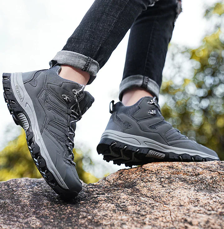Chaussures de randonnée femme en cuir imperméable