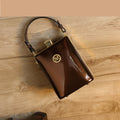 Sac à bandoulière en cuir verni brillant léger et luxueux - Chic&Shines