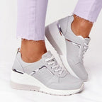 Chaussures de marche confortables à semelles compensées pour femmes