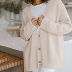Cardigan surdimensionné automnal