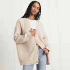 Cardigan surdimensionné automnal