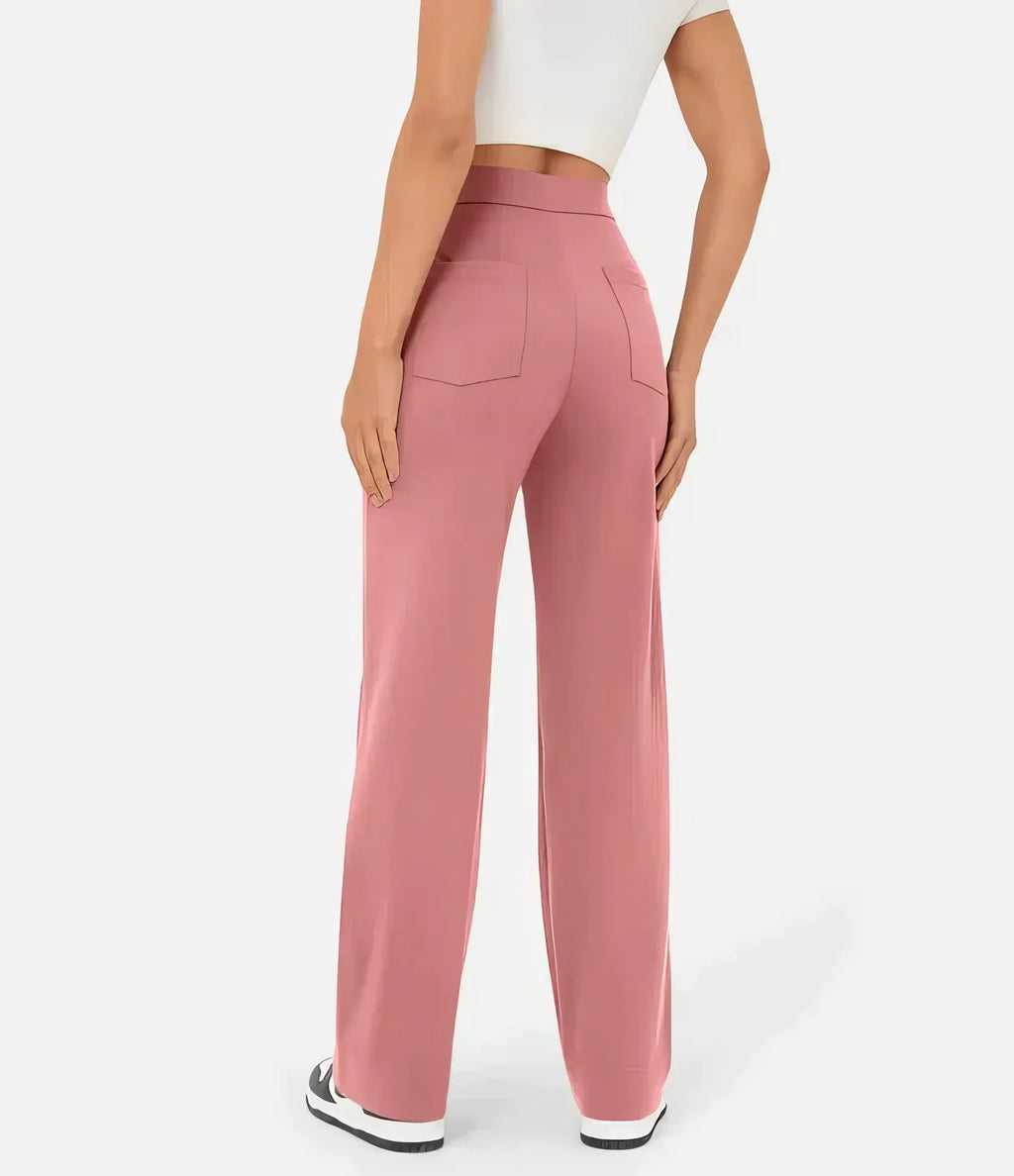 Kurvekompas | Pantalon à taille haute automnal