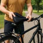Housse de coussin de vélo en gel